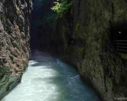 Tunnel in der Aareschlucht