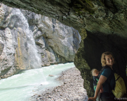 Wasserfall in der Aareschlucht