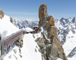 Südgipfel der Aiguille du Midi