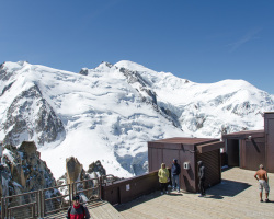 Mont-Blanc-Blick