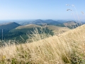 Blick auf die Vulkanlandschaft der Auvergne