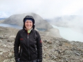 Nicole vor Bessvatn und Gjende