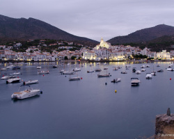 Beleuchtetes Cadaqués