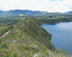 Südwestufer der Cuicocha-Lagune