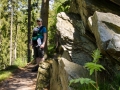 Schieferfelsen am Eifelsteig