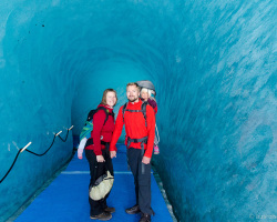 Gletscherhöhle im Mer de Glace