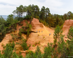 Ockerbrüche von Roussillon
