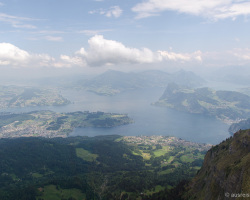 Ausblick vom Pilatus