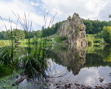 Teutoburger-Wald-Externsteine-Spiegelung