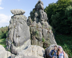 Walk'n'Travel auf den Externsteinen
