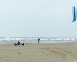 Kitebuggy auf Fanø