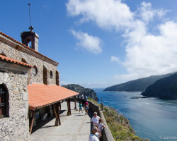 Aussicht von der Felseninsel Gaztelugatxe