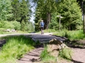 Relaxsessel an Weggabelung