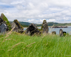 Alter Friedhof an Kerrys Küste, Irland