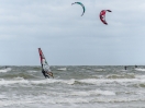 Wind- und Kitesurfer auf Rømø