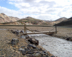 Holzbrücke