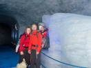 Eisskulptur in der Gletscherhöhle