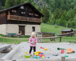 Sandkasten im Merlet-Park