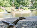 Skultpur Ente