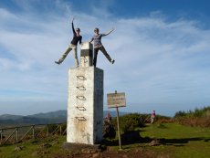Gipfelpose