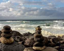 Wellen am Praia Santa Bárbara