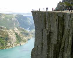Jan auf dem Preikestolen