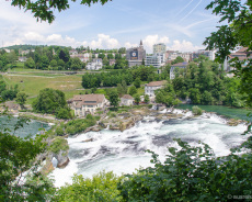 Blick auf den Rheinfall