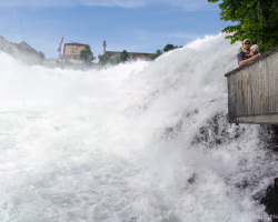 Rheinfall - nah dran!