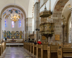 Innenansicht des Dom zu Ribe