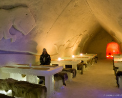 Schneehotel-Restaurant