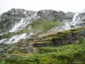 Wasserfälle entlang des Sognefjellet