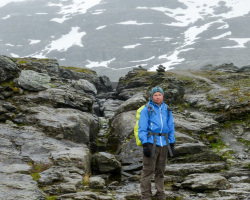 Nebel kurz vor der Trolltunga