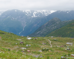 Siedlung hinterm Mågelitopp