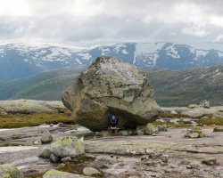 Steinbrocken