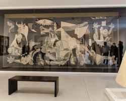Picassos Guernica als Wandteppich