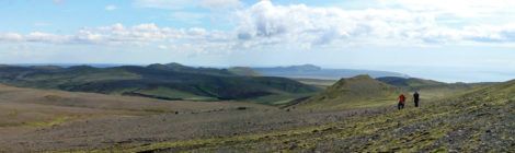 Panorama bei Vik in Südisland
