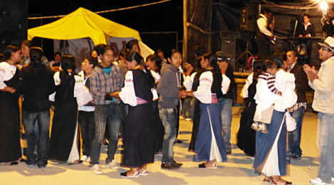 Silvesterfeier in Tunibamba