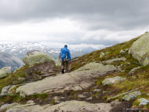 Wanderung über das Tyssedalsfjell