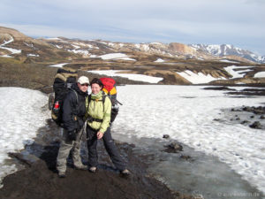 Nicole und Jan im isländischen Hochland