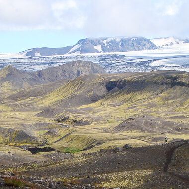 Isländisches Hochland entlang des Laugavegur