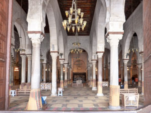 Blick in den Gebetssaal der Großen Moschee