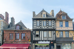Fachwerkhäuser in der Grande Rue des Stuarts