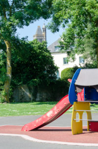 Dol-de-Bretagne: Perfekter Kinderspielplatz am Rande der Altstadt.