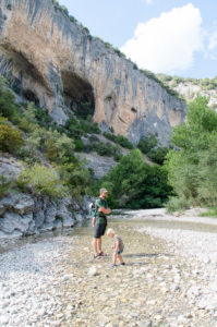 Wasserwanderung in der Gorge du Toulourenc