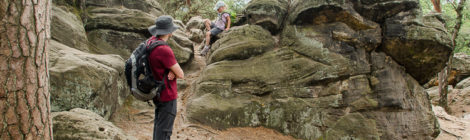 Wandern und Klettern an den Dörenther Klippen