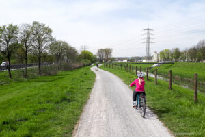 Radeln zwischen Emscher und A2