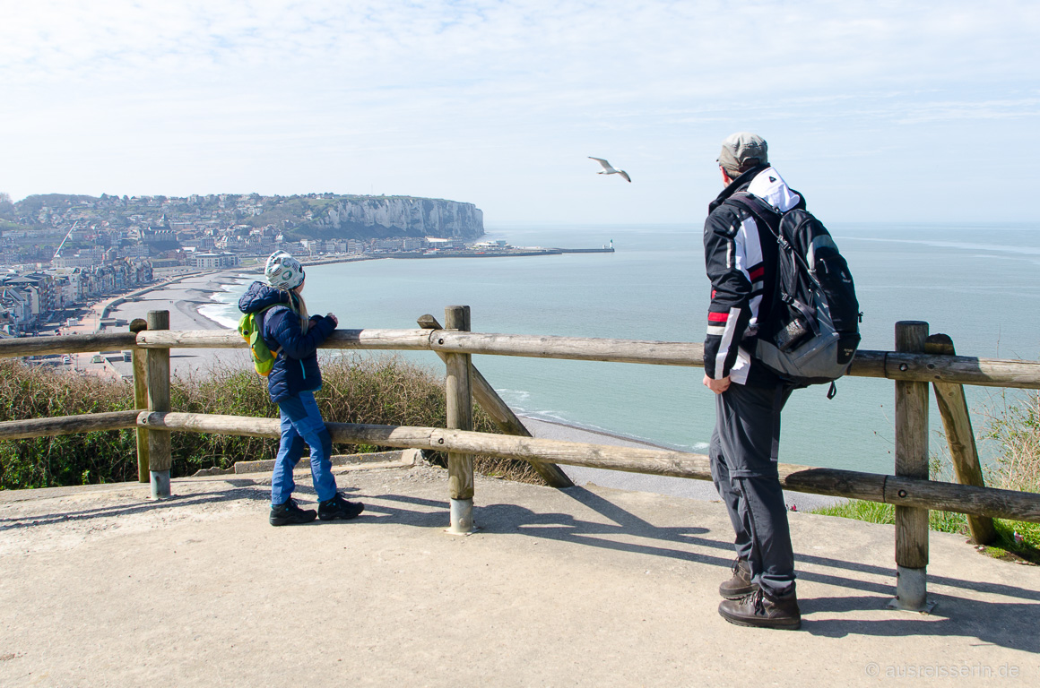 Ausblick in Richtung Le Treport