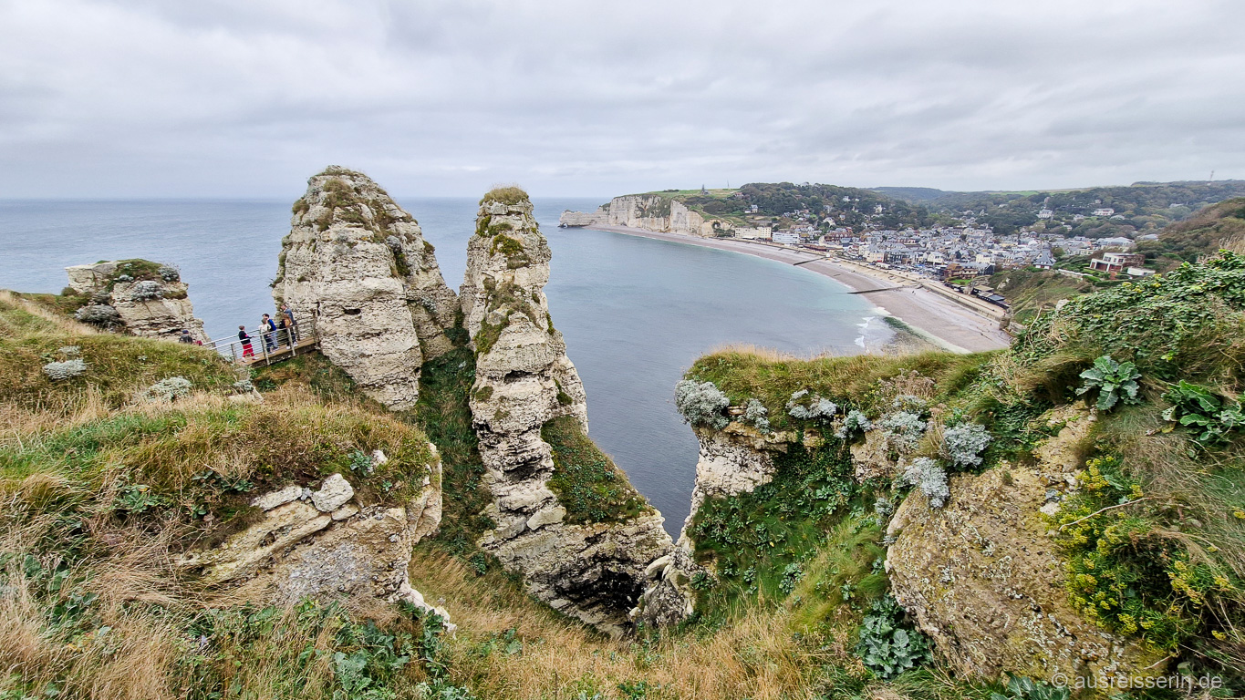 Chambre des Demoiselles und Etretat