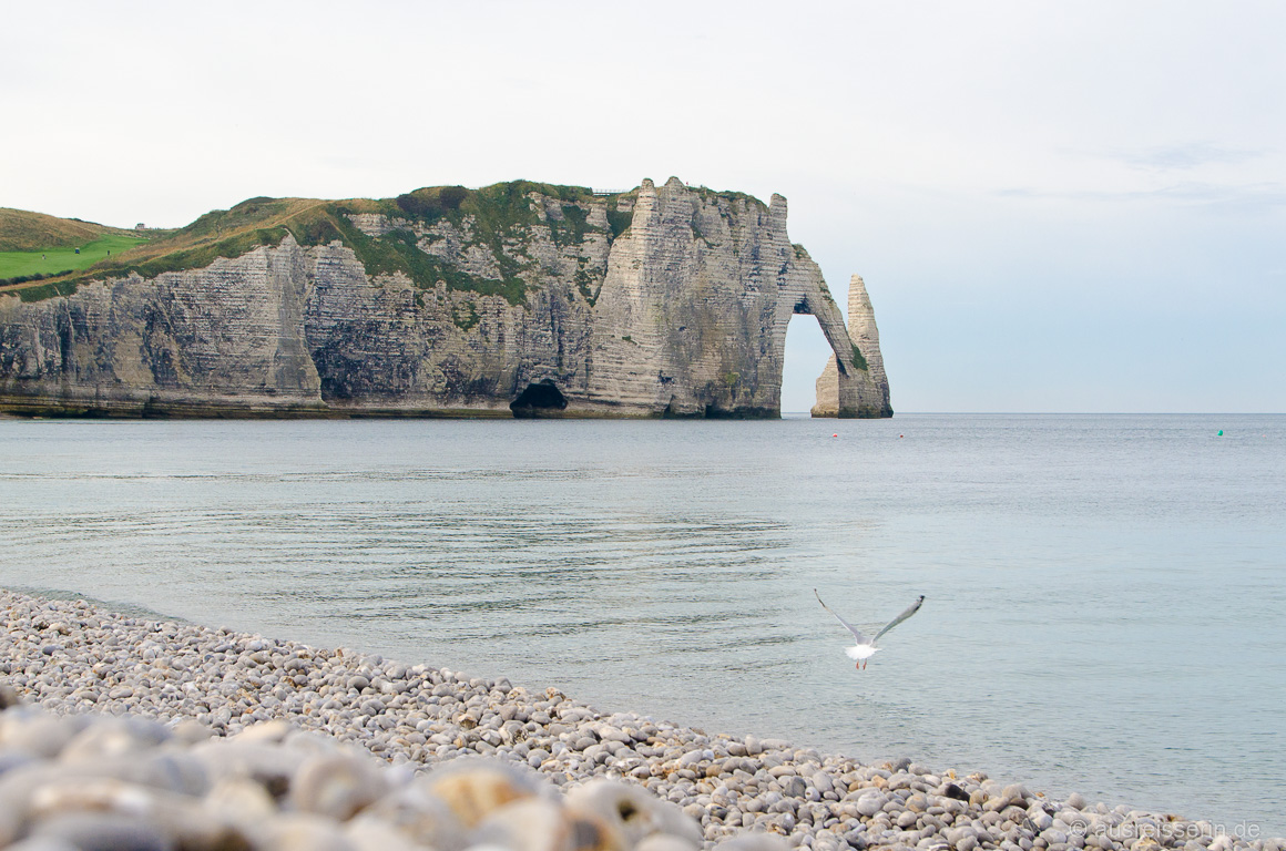 Strand von Etretat