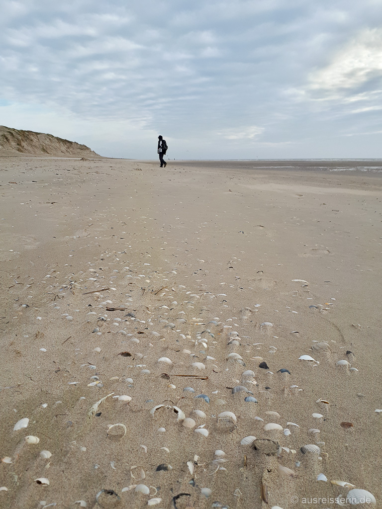 Breiter Strand an der Canche-Bucht.